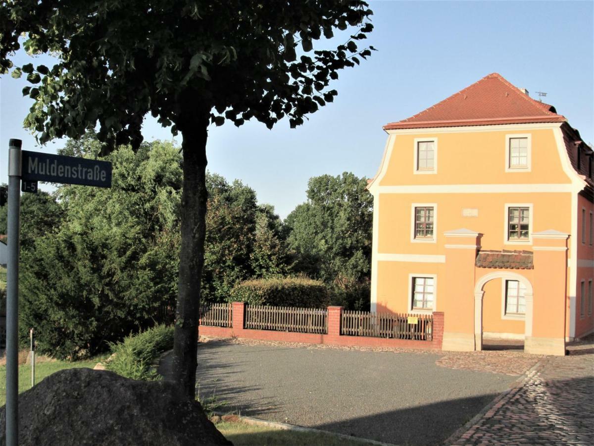 Ferienwohnung Rittergut zu Groitzsch Jesewitz Exterior foto